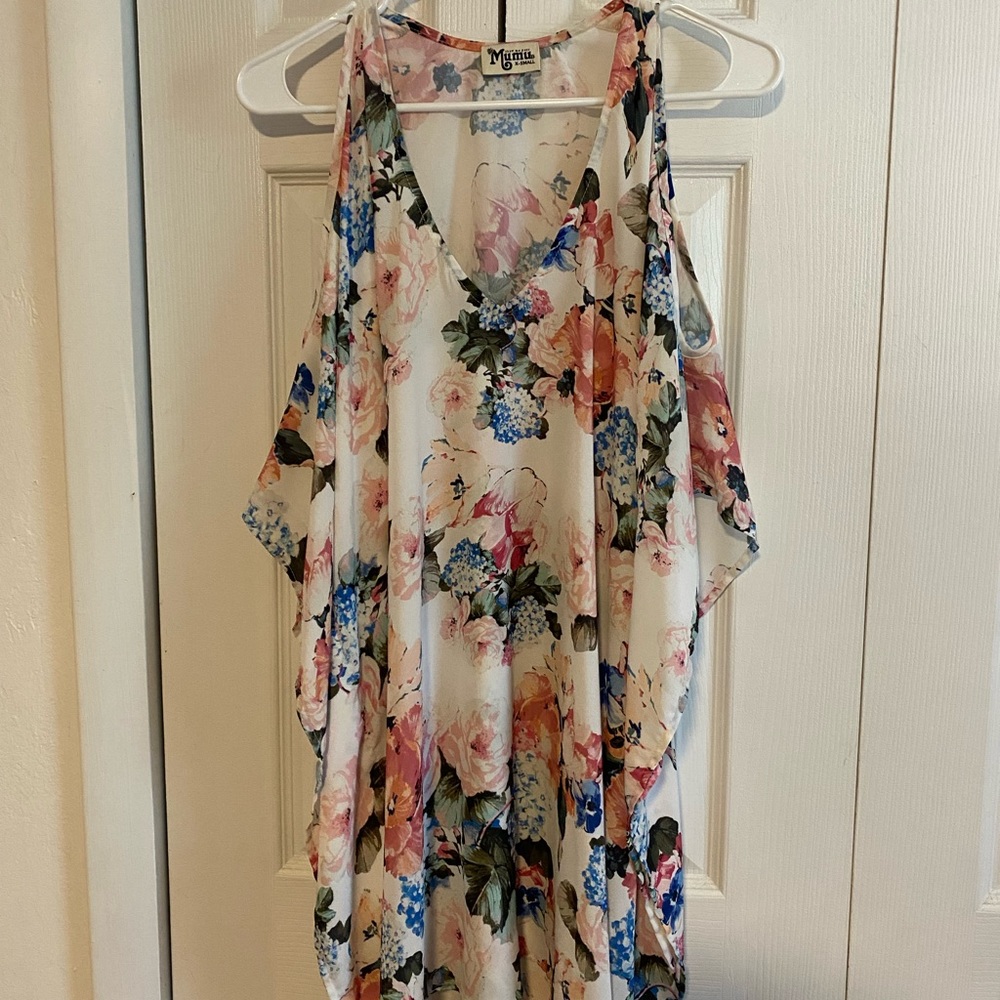 Peta boo sweet summer floral tunic top- show me your mumu